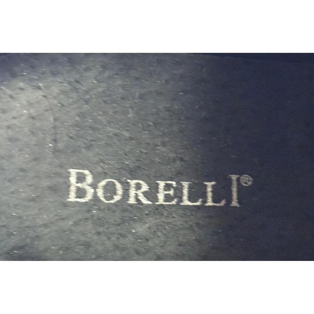 Borelli Boys Black Lace Up Dress Shoes Size 3 Made in Italy Oxfords Formal